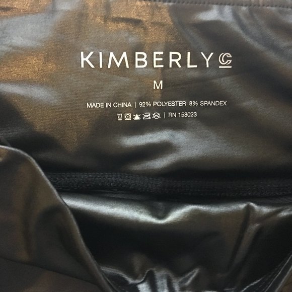 Faux Leather Leggings - Picture 4 of 4